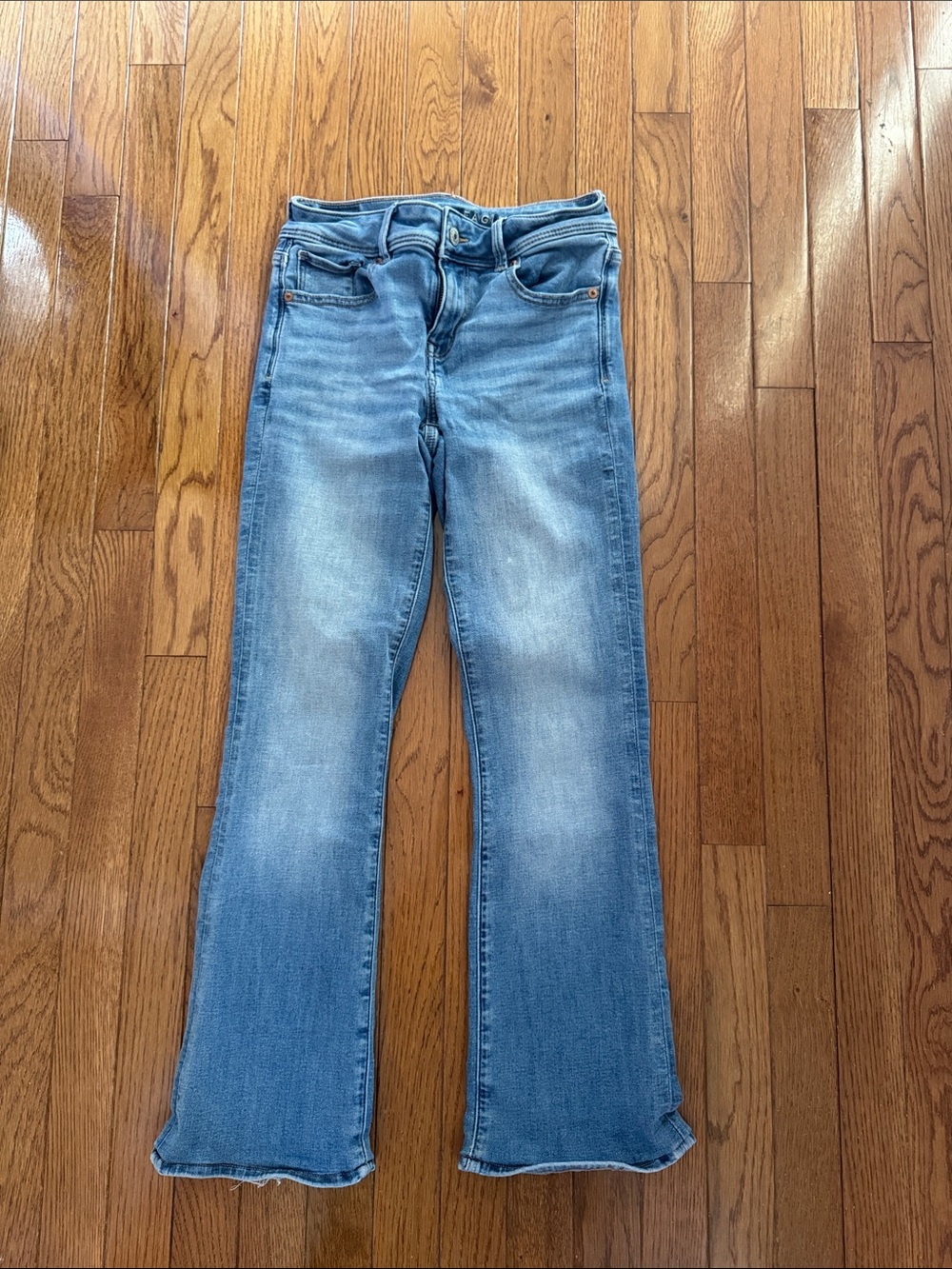 American Eagle Outfitters Light Blue Flare Jeans